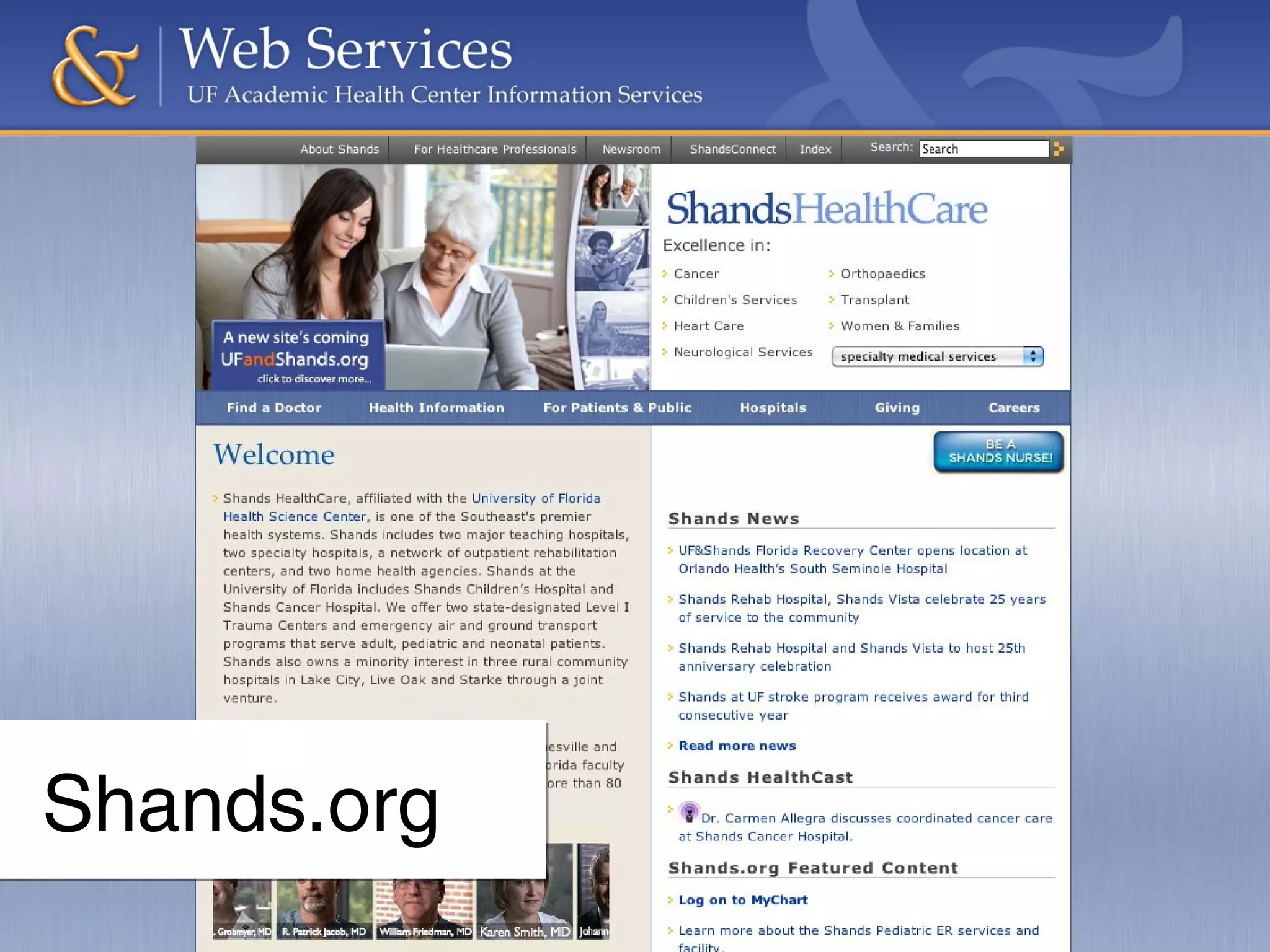 Shands.orgShands.org
 