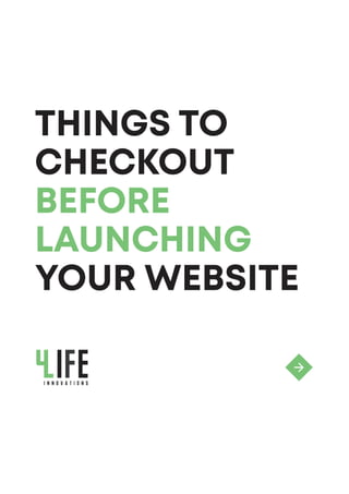Website launch-checklist