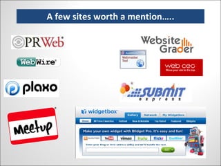 A few sites worth a mention….. 