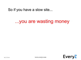 So if a user visits a slow site... 14%  will start shopping at a  different site  if page loads are slow,  23%  will  stop shopping  or even walk away from their computer. 