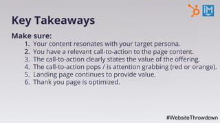 Make sure:
1.  Your content resonates with your target persona.
2.  You have a relevant call-to-action to the page content...