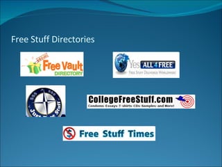 Free Stuff Directories 