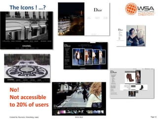 The Icons ! …?
Page 1330.01.2015
No!
Not accessible
to 20% of users
Created by: Boumans, Felsenberg, Lopez
 