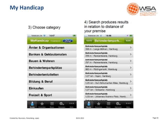 My Handicap
Page 4230.01.2015Created by: Boumans, Felsenberg, Lopez
 
