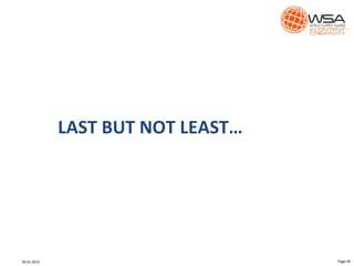 LAST BUT NOT LEAST…
Page 4930.01.2015
 