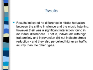 The Effect of Music Listening on Stress Levels of Air Traffic ...