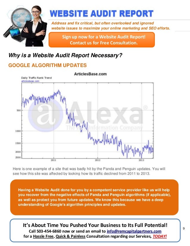 website audit report sle website audit report services by rem capital partners website audit report sle website audit report services by rem capital partners