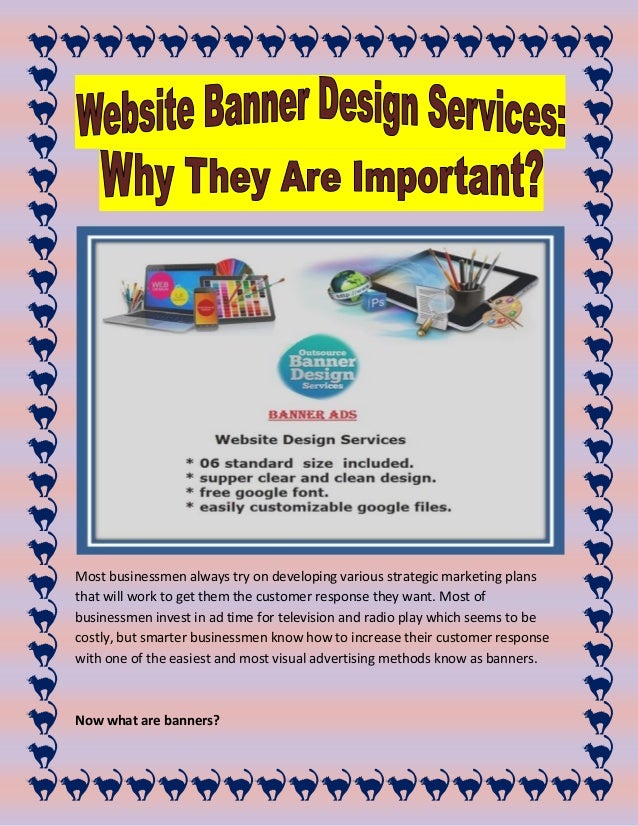 Website Banner Design Services Why They Are Important?