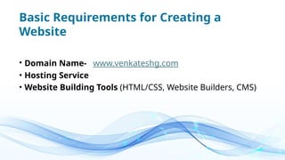 Website Basic Creation and Free Hosting A Beginners Guide.pptx