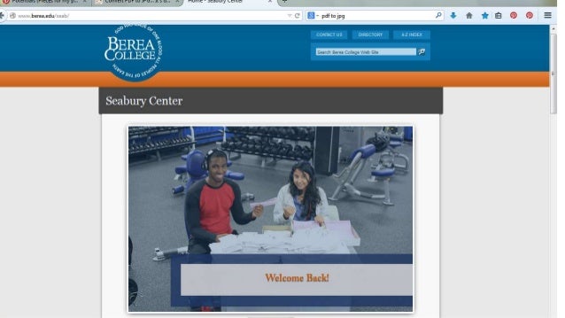 Seabury Center Website Redesign