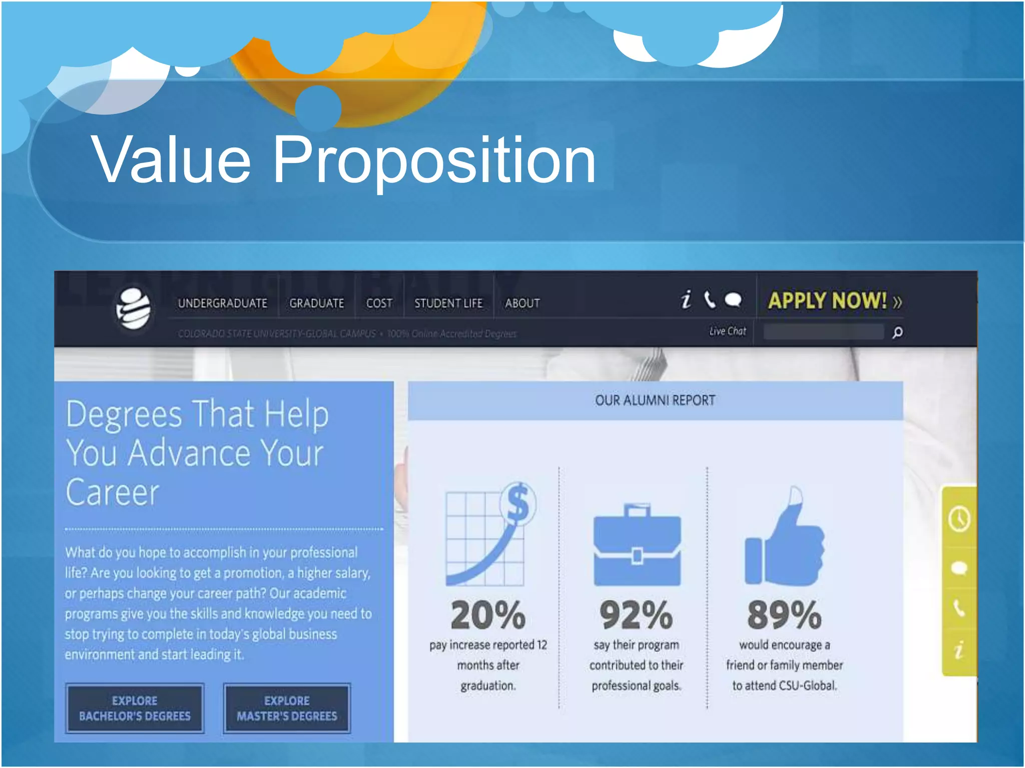 Value Proposition
 