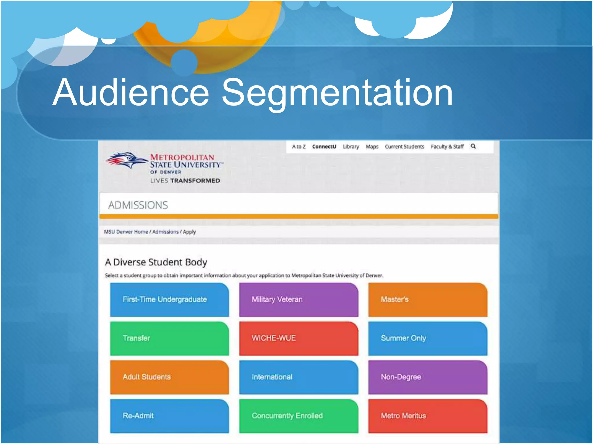 Audience Segmentation
 