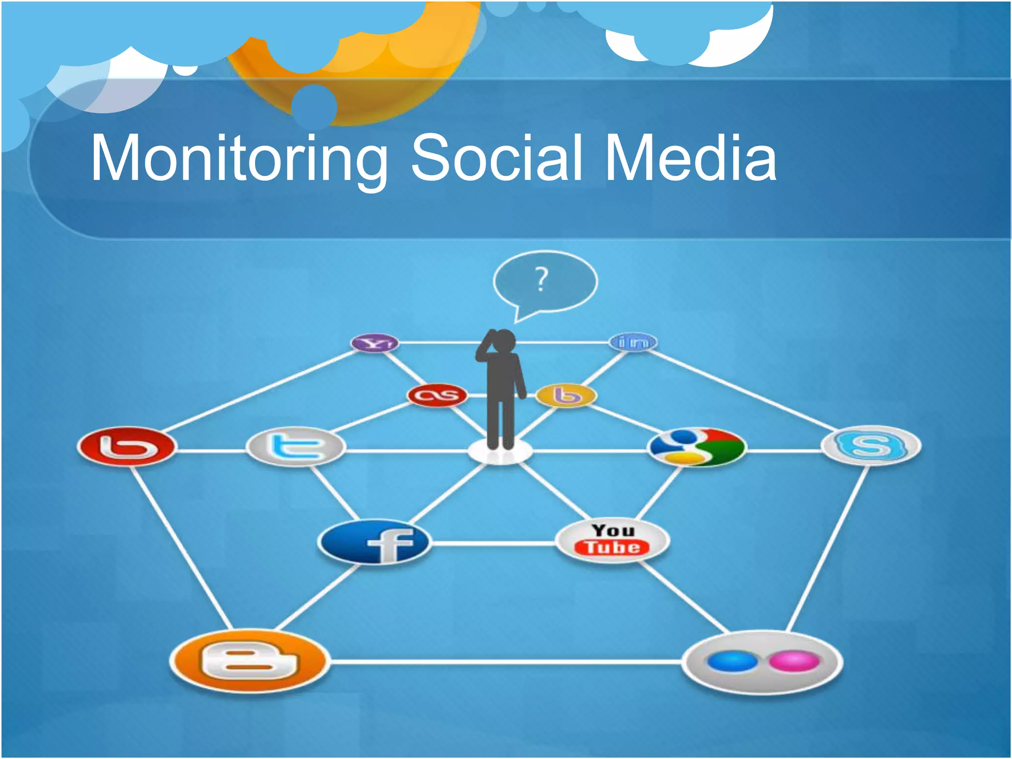 Monitoring Social Media
 