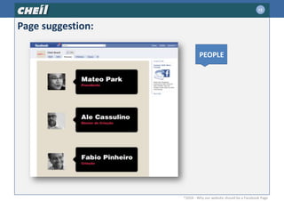 9Next Steps Local leaders approvalKorea approval (?)Digital team task assignmentSet up  a Facebook PageContent compilationPage publicationPage promotionPage maintaining (continuous)Estimate time to have the site on air = 10 days®2010 - Why our website should be a Facebook Page