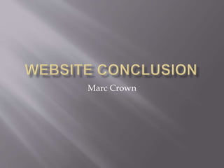 Marc Crown
 