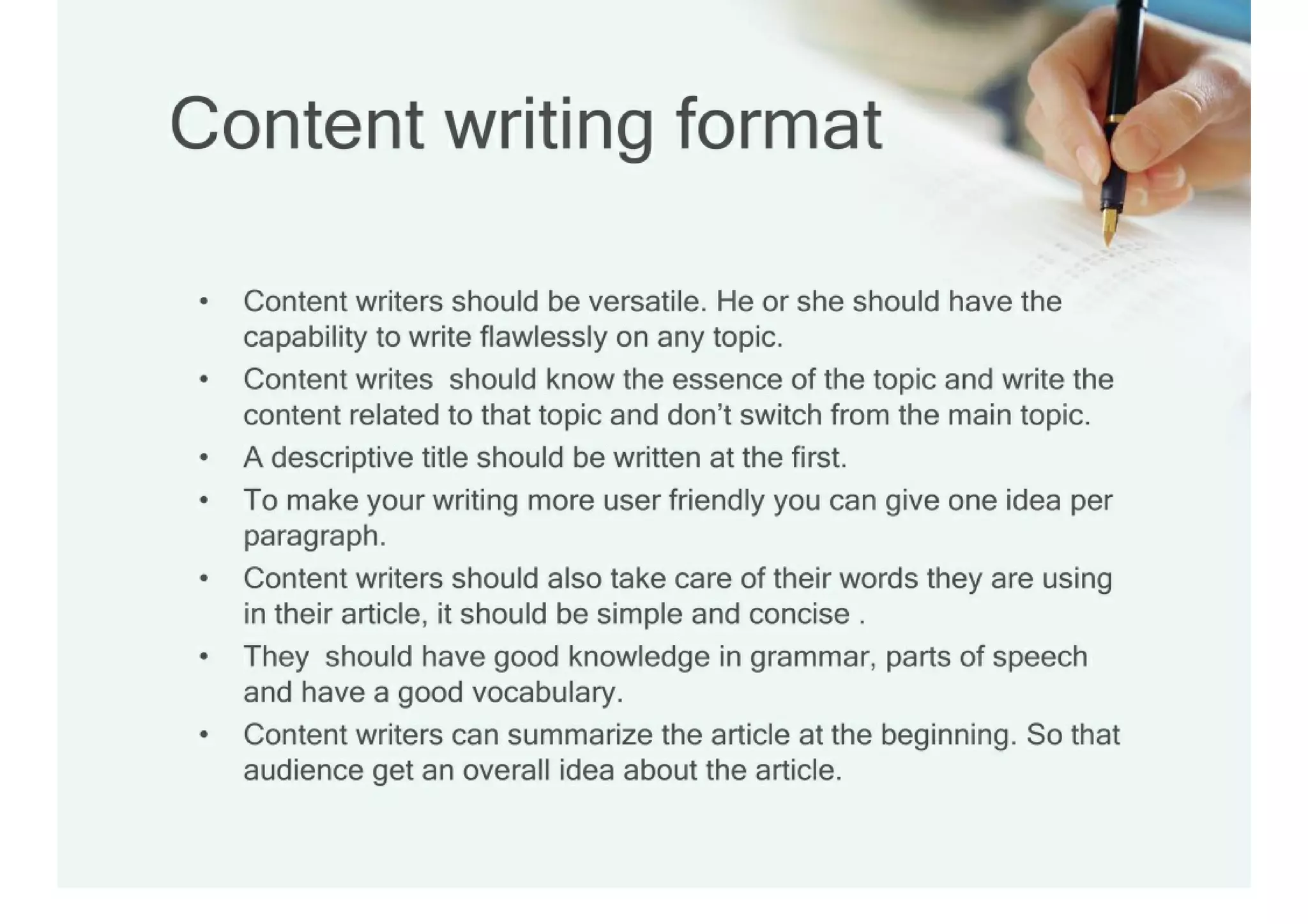Website Content Writing Tips After Google Penguin Update