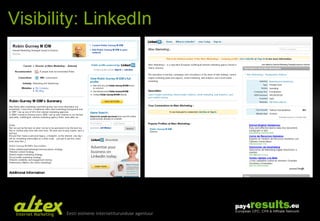 Visibility: LinkedIn 