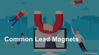 Common Lead Magnets
 