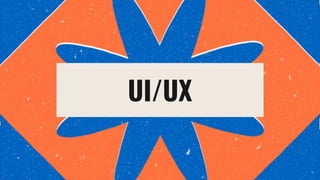 UI/UX
 