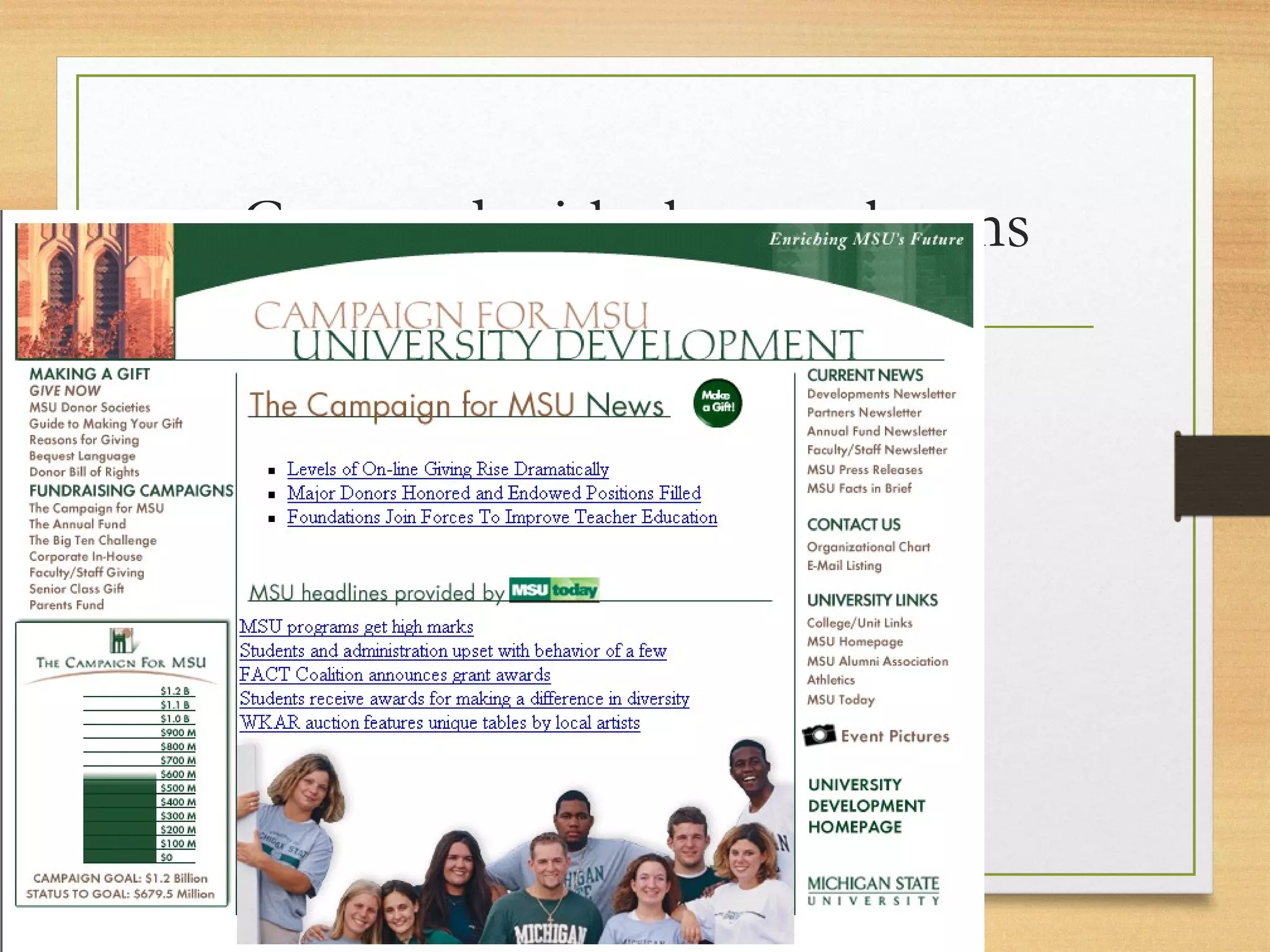 Centered with three columns
 