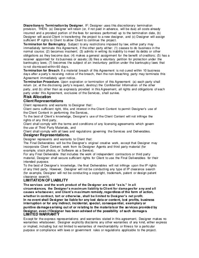 design contract