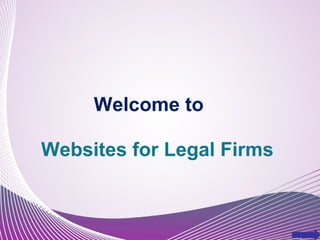 Welcome to
Websites for Legal Firms
 