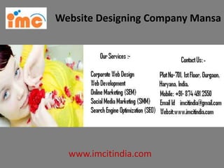 Website Designing Company Mansa