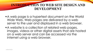 WEBSITE DESIGNING GRADE 11.pdf for school going learners for senior ...