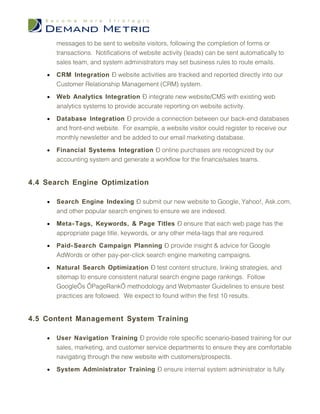 Website Design RFP Template | DOC