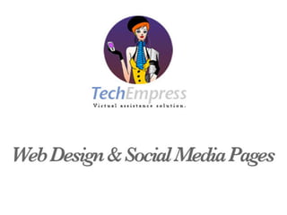 Website Designs & Social Media Pages