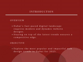 Top 5 Website Design Trends in Dubai 2025 | PDF