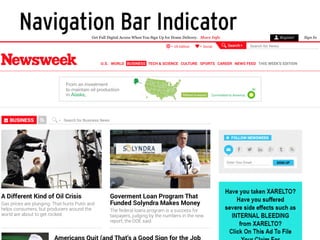 #DMFB15@melissa_egg
Navigation Bar Indicator
 