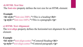 Mark Up Html WEBSITE DEVELOPMENT,HTML is the standard markup language for creating ...