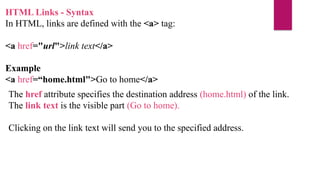 WEBSITE DEVELOPMENT,HTML is the standard markup language for creating ...
