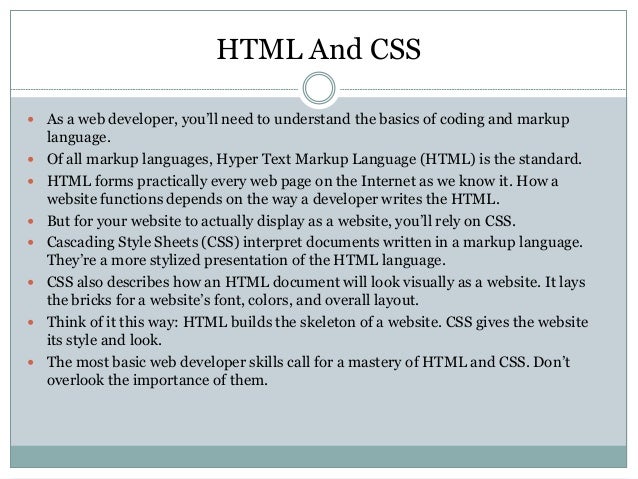 Website Development Course & Career Outline | WsCube Tech