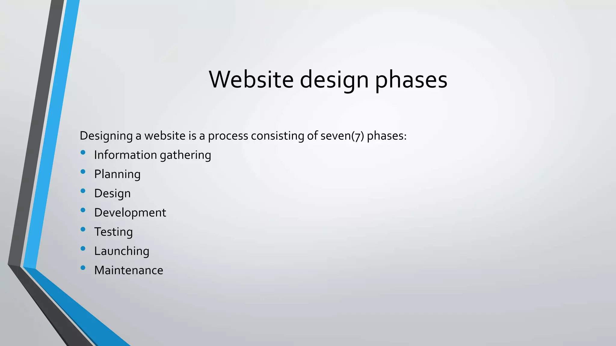 Website development process | PPTX