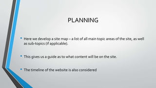 Website development process | PPTX
