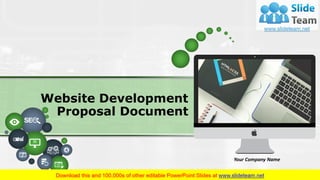 /
Website Development
Proposal Document
Your Company Name
 