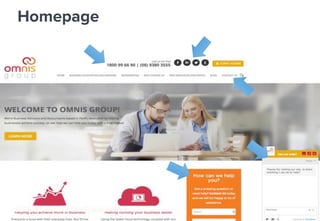 Demo: bizinkonline.com/tour
Homepage
 