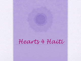 Hearts 4 Haiti 