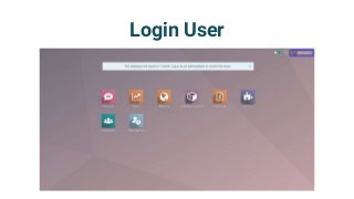 Login User
 