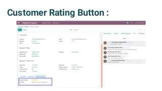 Customer Rating Button :
 