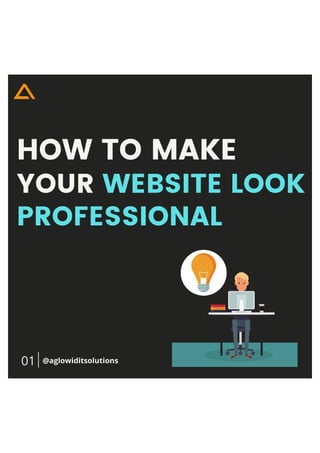 How to make your website more professional.