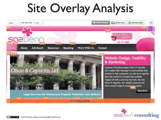 Site Overlay Analysis




Sarah Worsham, Sazbean Consulting DBA Dynalink, LLC
 