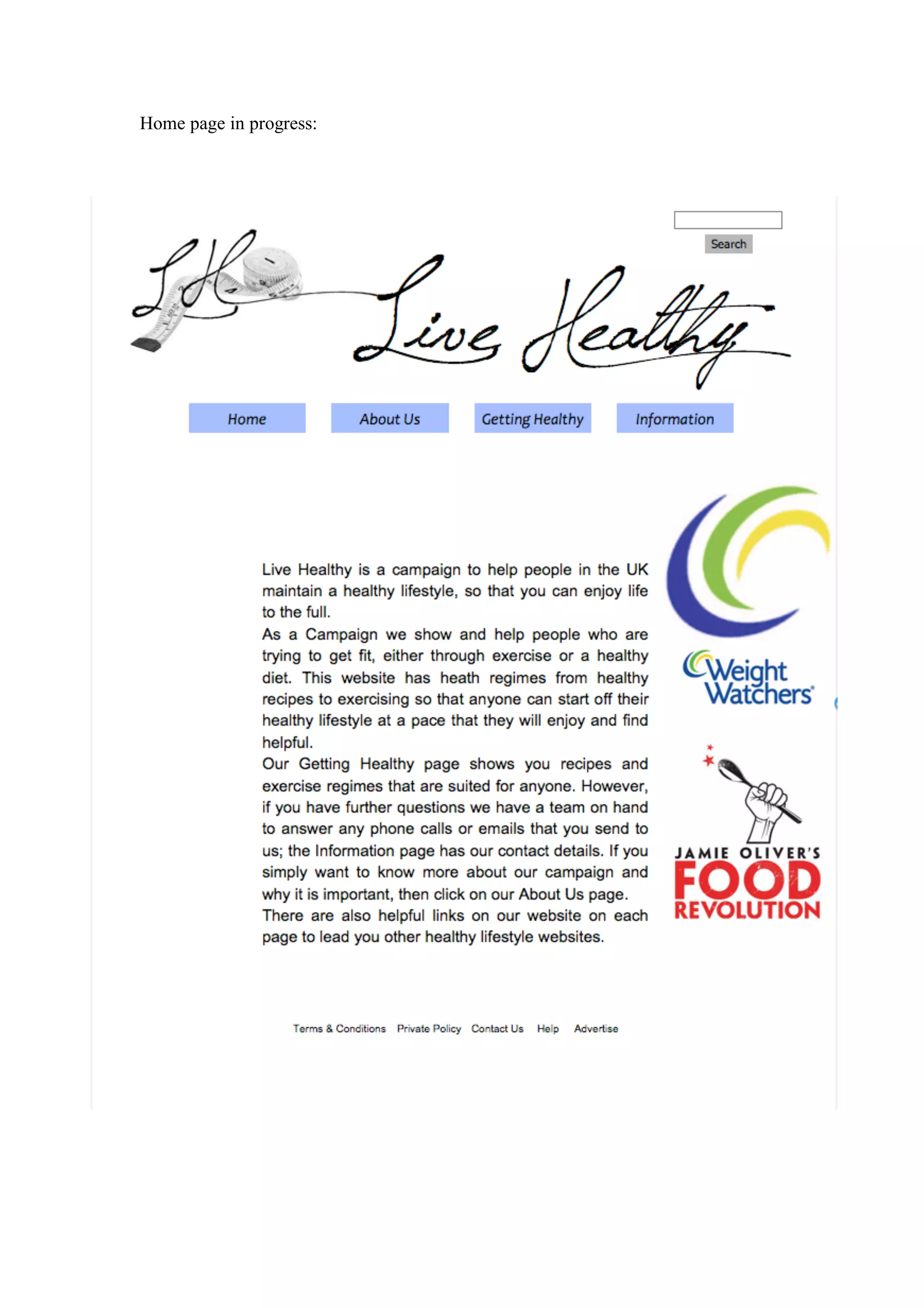 Website in progress | PDF