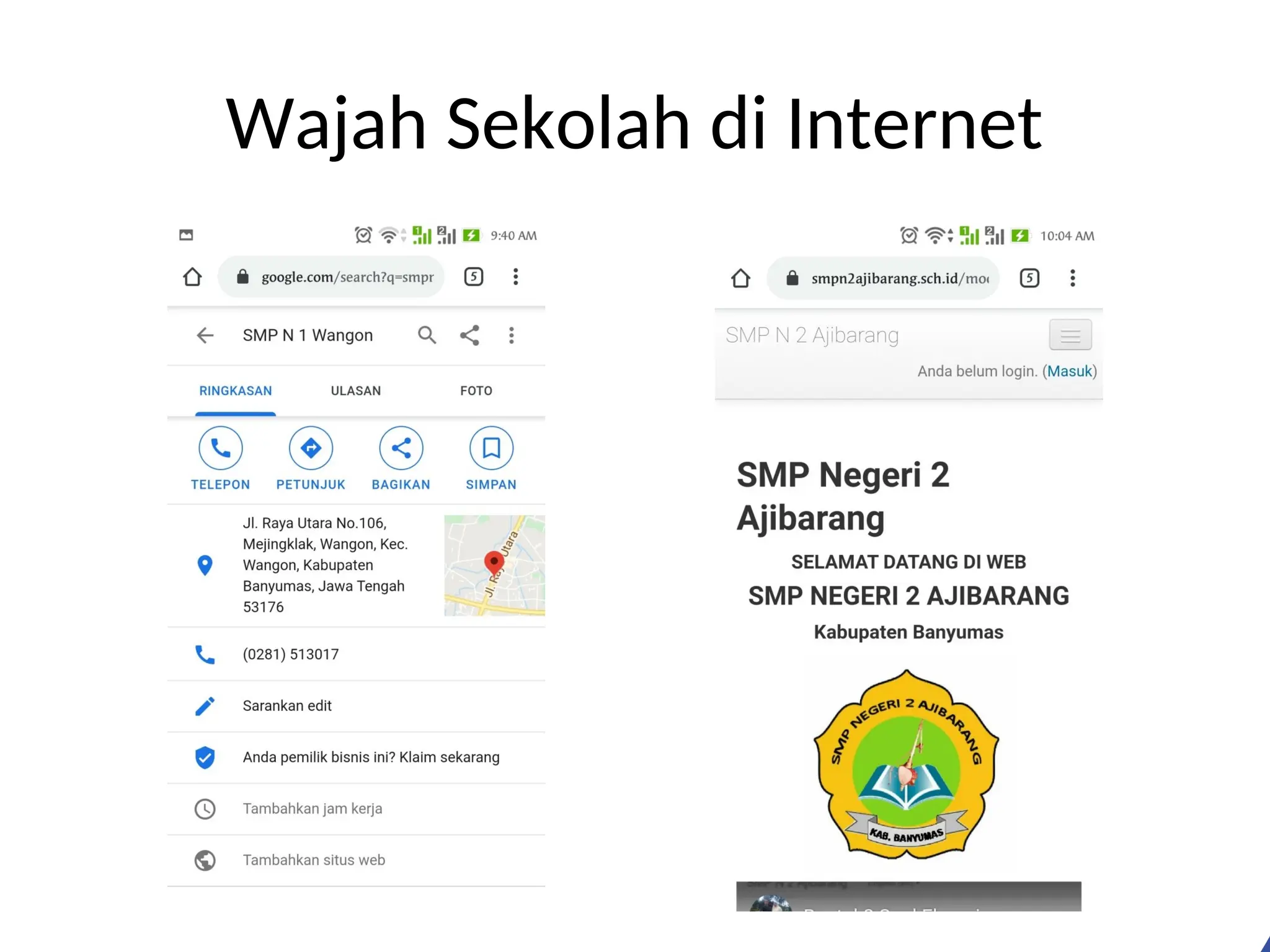 belajar mengelola WEBSITE MEDSOS SEKOLAH .ppt