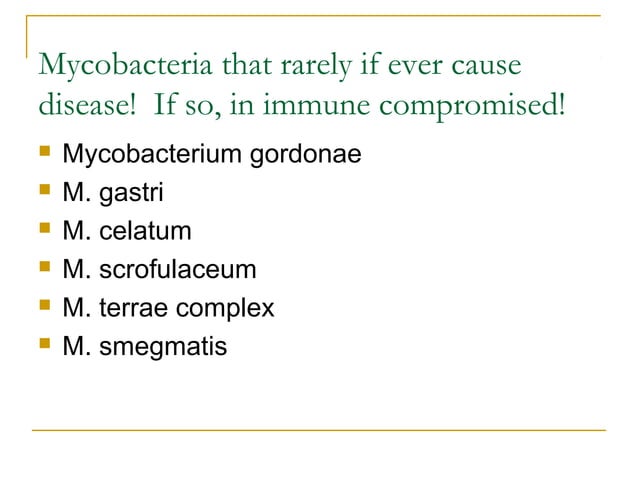 Mycobacteriology 2016 | PPT
