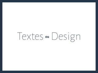 Textesou
Design
 