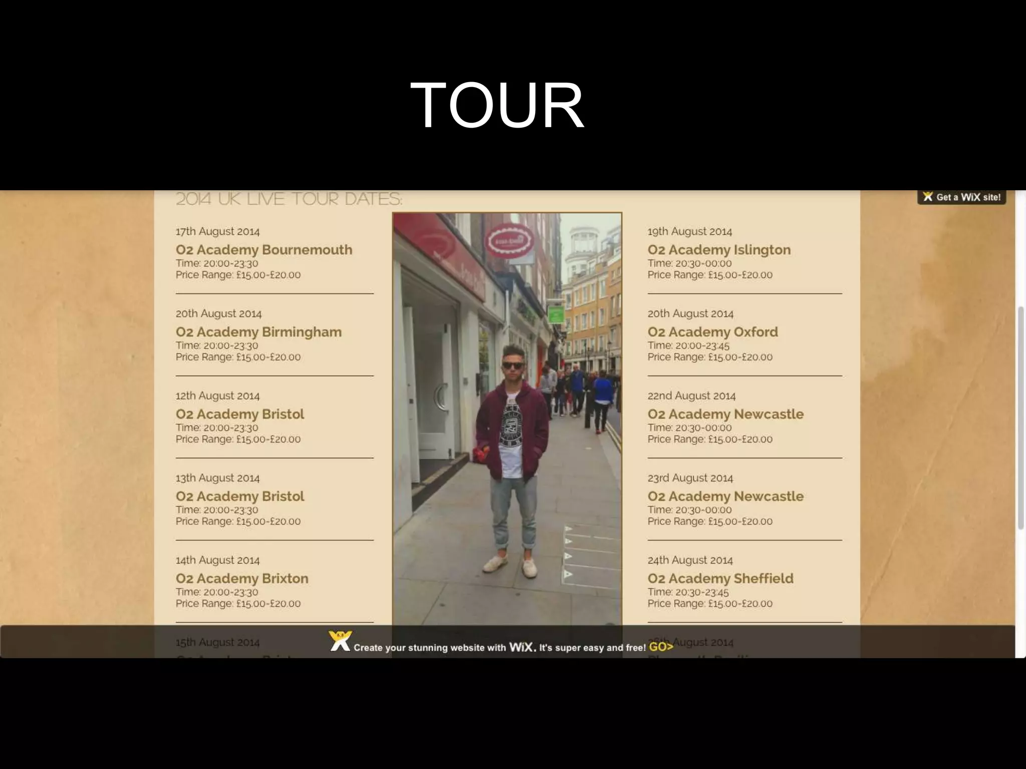 TOUR
 