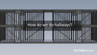 VECTORMINIMA
How do we do hallways?
 